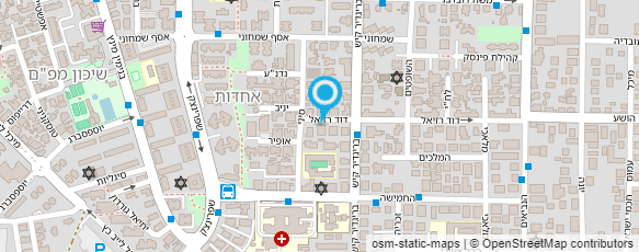 מפת הגעה אל אסף כהן - אלומיניום