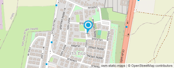 מפת הגעה אל פינה של חן מפת הגעה אל פינה של חן