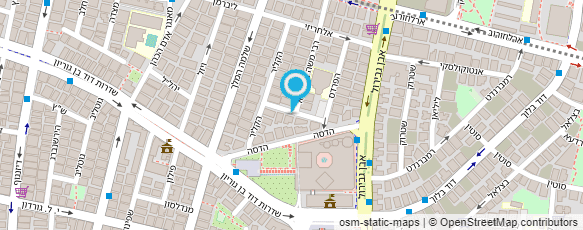 מפת הגעה אל טליה בליברג שיאצו