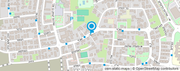 מפת הגעה אל איילת מגע מטפח