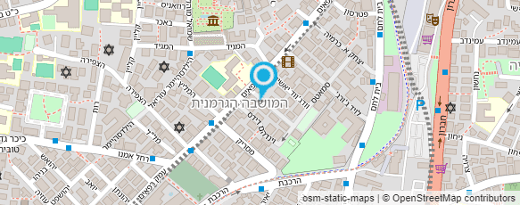 מפת הגעה אל יתד התחדשות עירונית