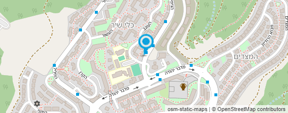 מפת הגעה אל שמעון דיל עיצוב שיער לגבר