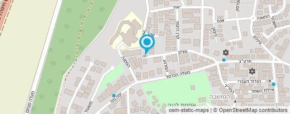 מפת הגעה אל הילה - מנהלת אירועים