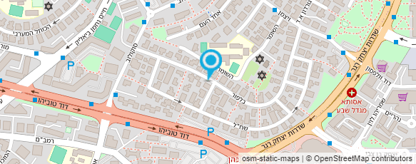 מפת הגעה אל עו"ד יחיאל צופנת