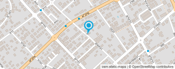 מפת הגעה אל שרון ברטוב עיצוב חדרי ילדים