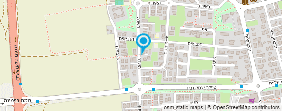 מפת הגעה אל הכלבלביה מספרה וטיפול לכלבים