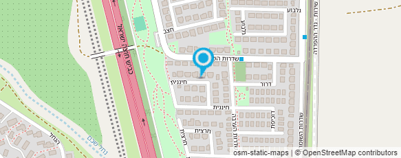 מפת הגעה אל ניצה מאיר