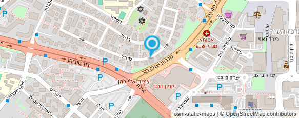 מפת הגעה אל סטודיו שחור לבן