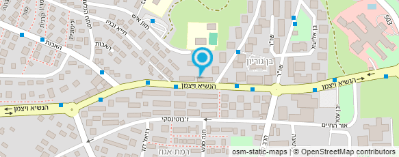 מפת הגעה אל בית מאפה ברכת מאיר