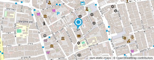 מפת הגעה אל עו"ד פצ'ה אלדד