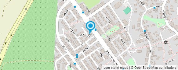 מפת הגעה אל בית בטבע השכרת קראוונים