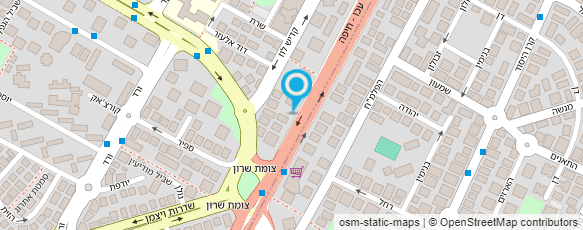 מפת הגעה אל מ.ס דנטל פלוס