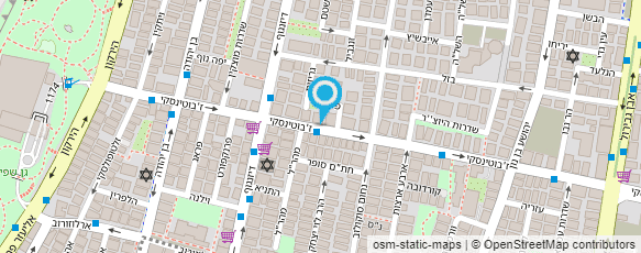 מפת הגעה אל א. שומר ושות'; משרד עורכי דין