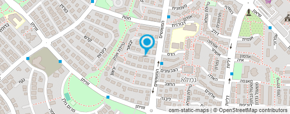 מפת הגעה אל s and d - איפור ושיער