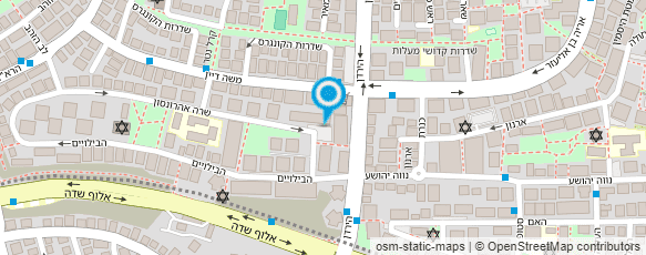 מפת הגעה אל עו"ד אוקסנה עבו