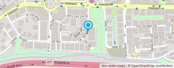 מפת הגעה אל עו"ד אור הדר