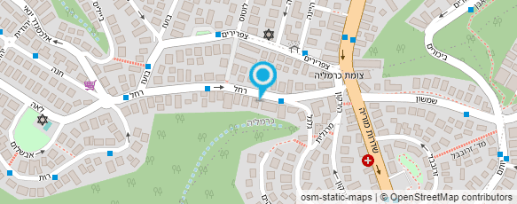 מפת הגעה אל אתי נחמיאס קוסמטיקאית