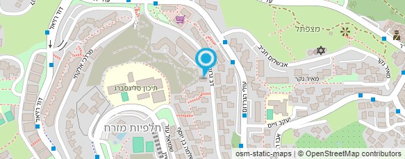 מפת הגעה אל עו"ד בן שמעון אורן