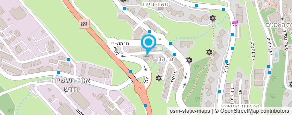 מפת הגעה אל עמנואל אלבז