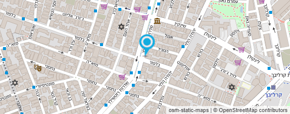 מפת הגעה אל אורטל עיצוב פנים