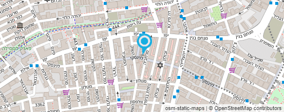 מפת הגעה אל קפה לוינסקי 41