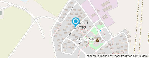 מפת הגעה אל מסעדה/קייטרינג משאבי שדה