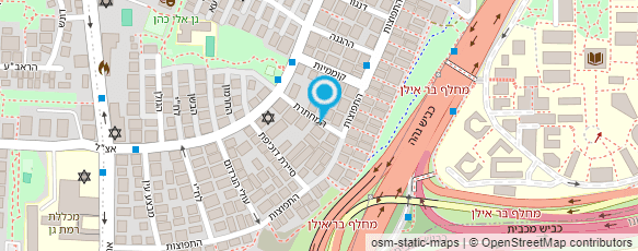 מפת הגעה אל עו"ד בוני אוריאל