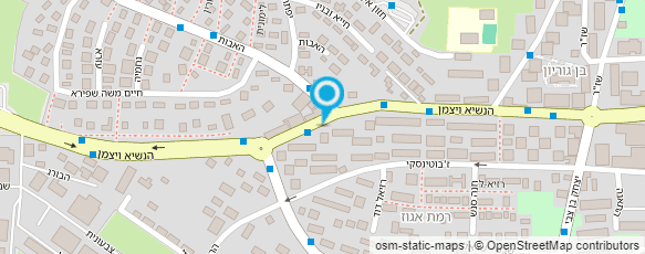 מפת הגעה אל שרי עמר הקוסמטיקאית שלך