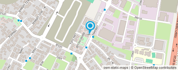 מפת הגעה אל רותם מדר איפור מקצועי