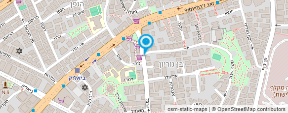 מפת הגעה אל המבריק שירותי ניקיון