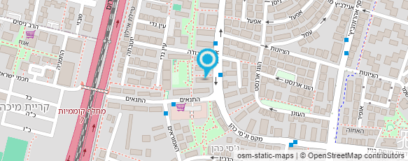 מפת הגעה אל קייטרינג לוטם