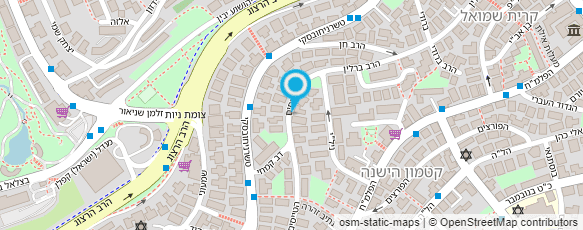 מפת הגעה אל מוריה עיצוב וסדנאות פרחים