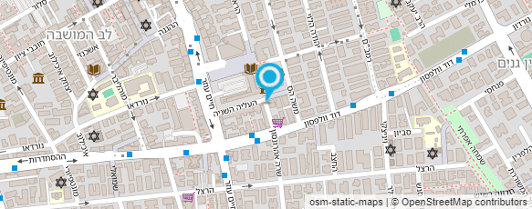 מפת הגעה אל שדלצקי-מרידור משרד עו"ד