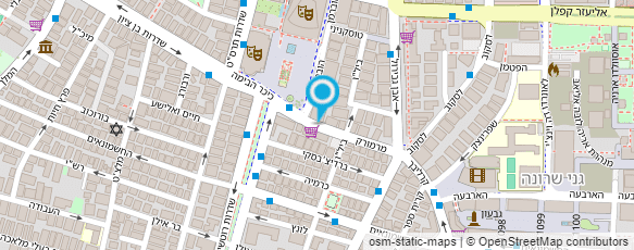 מפת הגעה אל ארז אבוהב משרד עו"ד