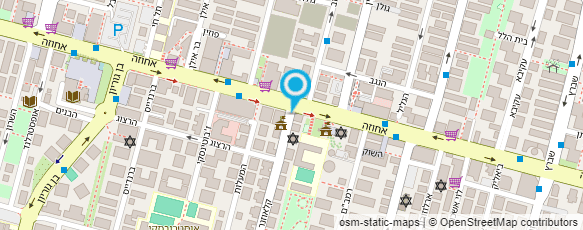 מפת הגעה אל Nir Adir - Hair Lounge