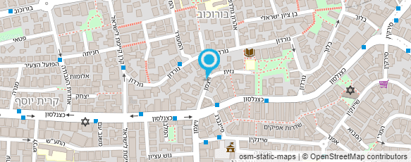 מפת הגעה אל עו"ד פינצ'וק - ריטרבנד אורית