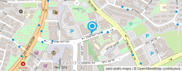 מפת הגעה אל עו"ד נועם פלוינסקי