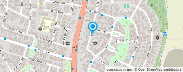 מפת הגעה אל רוית בר און יועצת הנקה