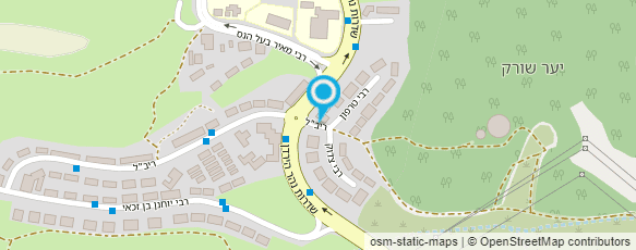 מפת הגעה אל אולמי בית שמש