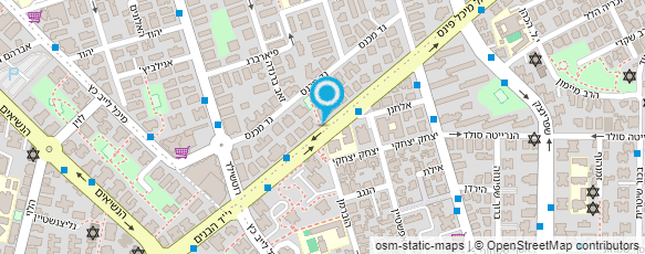 מפת הגעה אל עידן כהן מעצב שיער מפת הגעה אל עידן כהן מעצב שיער