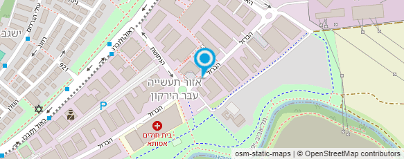 מפת הגעה אל פרופ' הורביץ אריאל