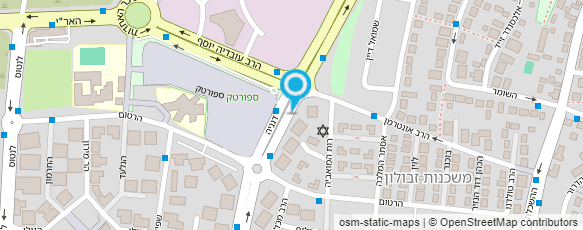 מפת הגעה אל יסמין גואטה מעצבת גבות