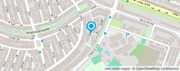 מפת הגעה אל בן ציון חגשי