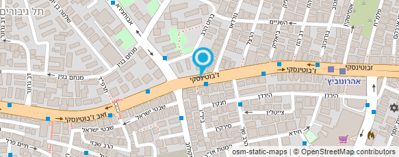 מפת הגעה אל יוניקו קייטרינג