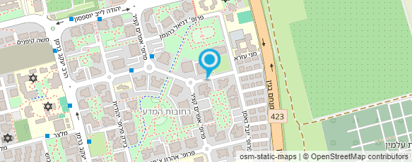 מפת הגעה אל עו"ד דותן זילברברג אורטל