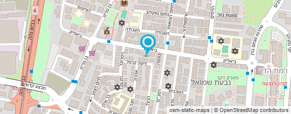 מפת הגעה אל עמית בית מאפה