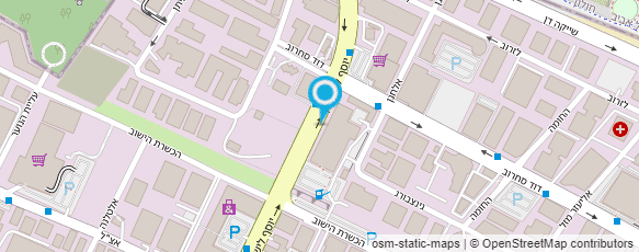 מפת הגעה אל קרקס Zone-Derano