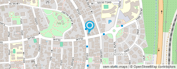 מפת הגעה אל שיפודי לב המושבה