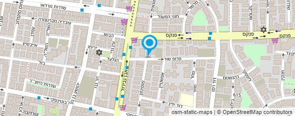 מפת הגעה אל ד"ר לביא ראובן