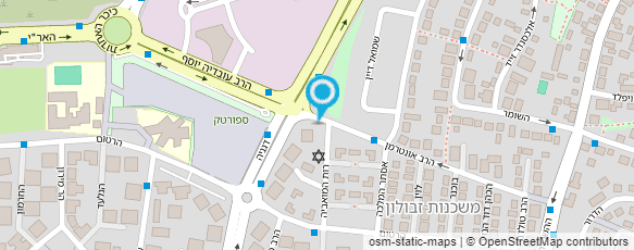 מפת הגעה אל עו"ד שבייב בוריס